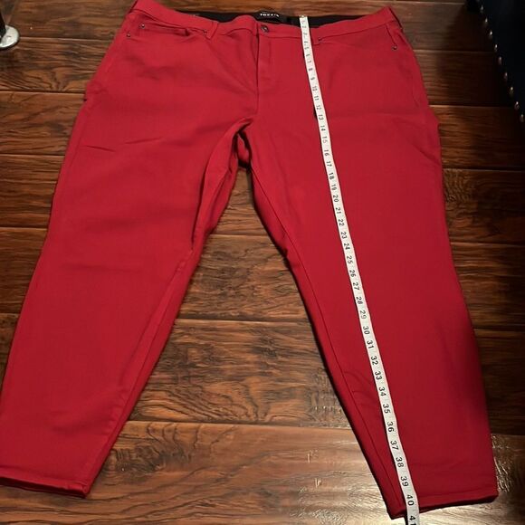Torrid Sky High Skinny Jeans In Scarlett Wine Color Contemporary Feminine - Picture 5 of 16